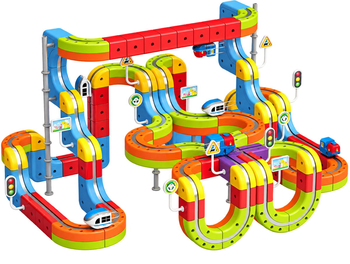 ImaginaRail™ — Tren magnético de construcción