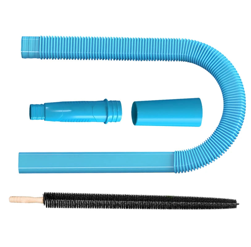 Dryer Vent Cleaner Kit Compatible with Most Vacuum Cleaner, Dryer Lint Brush and Vacuum Hose Attachment with Universal Connector
