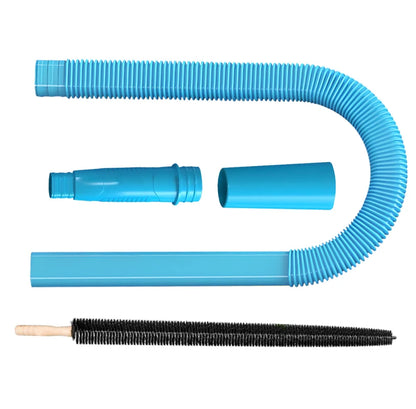 Dryer Vent Cleaner Kit Compatible with Most Vacuum Cleaner, Dryer Lint Brush and Vacuum Hose Attachment with Universal Connector