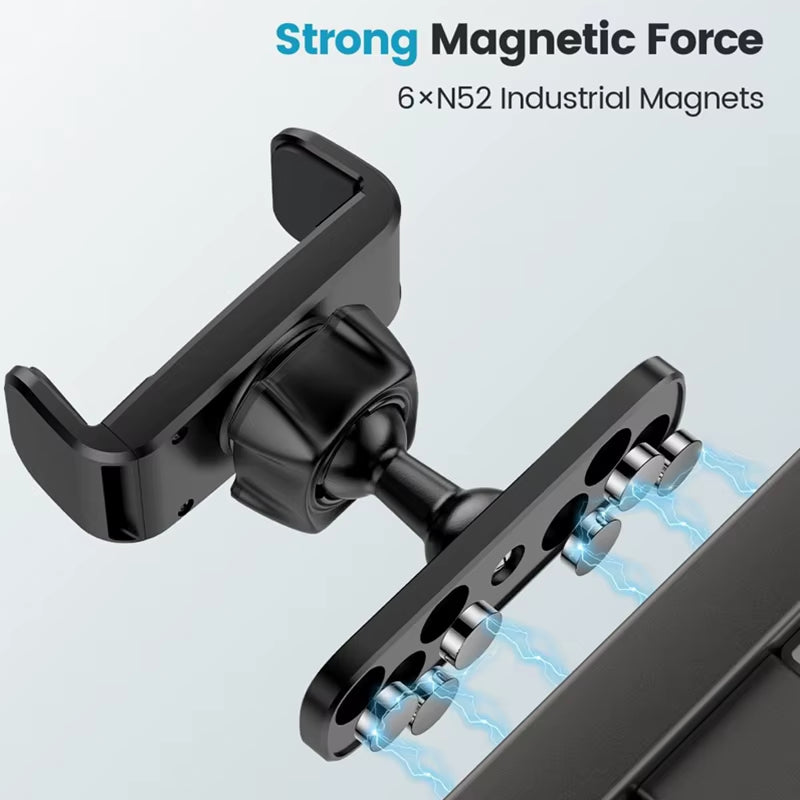 Tenmtoo Gym Magnetic Phone Holder 360 Adjustable Stand for Magsafe Compatible with All 4.7-6.5 Inch Smartphones Iphone 15 14 13