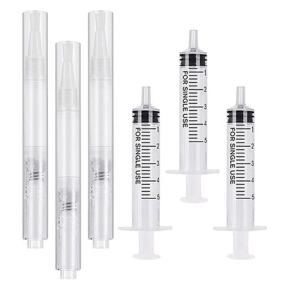 Household Touch up Paint Pens Universal Wall Furniture Scratch Repair Brush Refillable Leak-Proof Paint Brush Pen with Injector