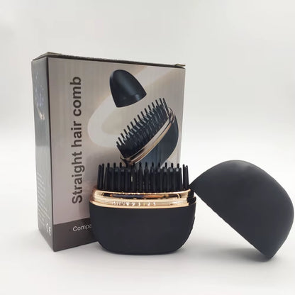 New Wireless Straightening Comb Portable USB Charging Hair Straightener Brush Heating Plates Comb for Smooth Styling Hair Styler
