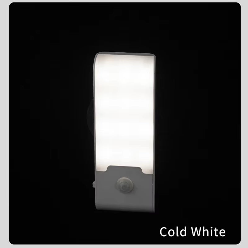 LED Night Light Motion Sensor Rechargeable Night Lamp Magnetic Cabinet Closet Stairs Hallway Wall Bedroom Kitchen Night Lights