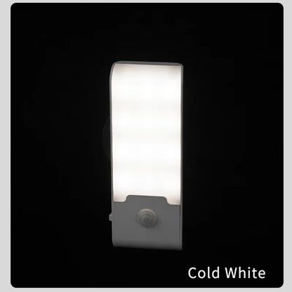LED Night Light Motion Sensor Rechargeable Night Lamp Magnetic Cabinet Closet Stairs Hallway Wall Bedroom Kitchen Night Lights