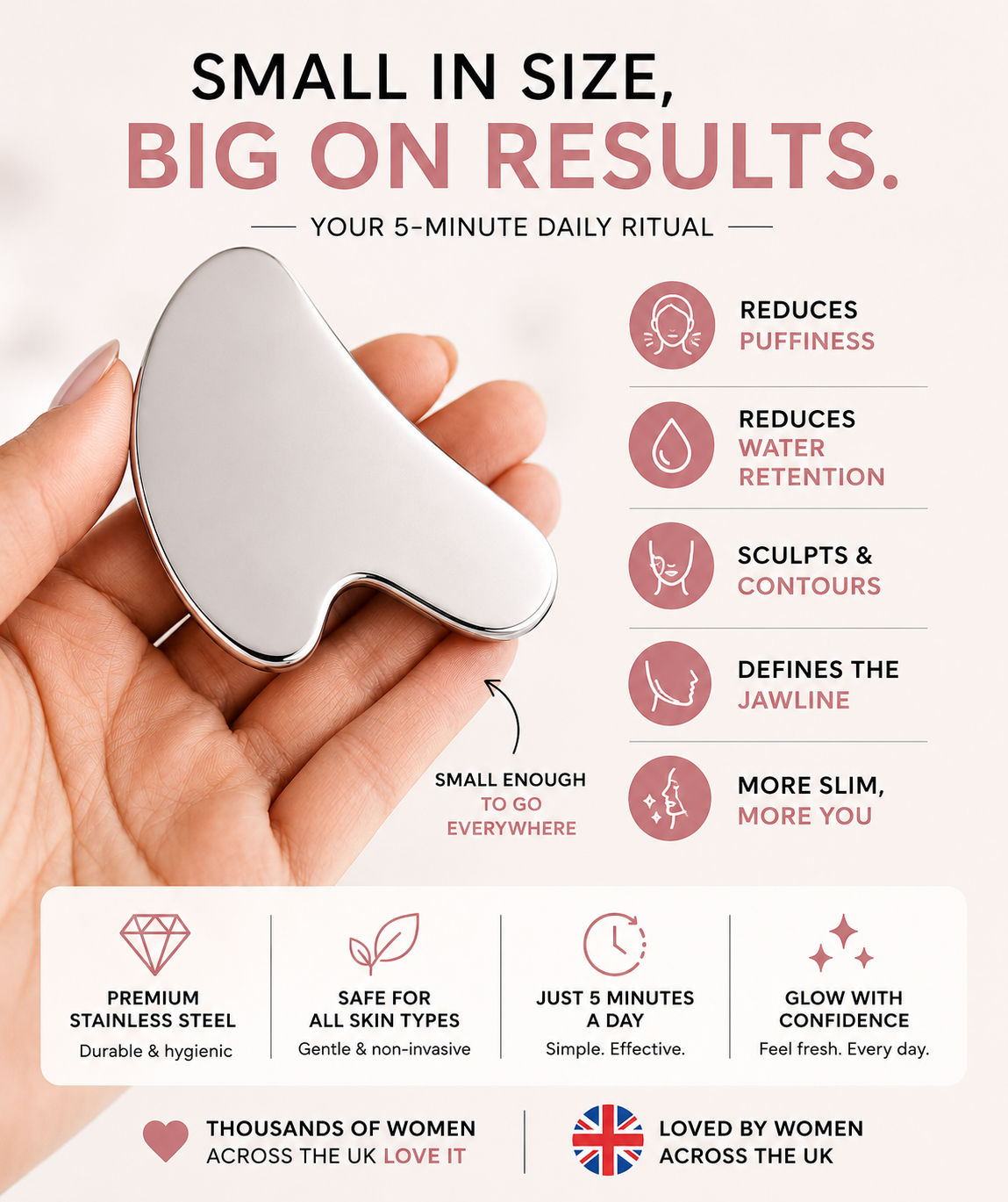 Sculptiva™ Facial Guasha Sculpting Tool