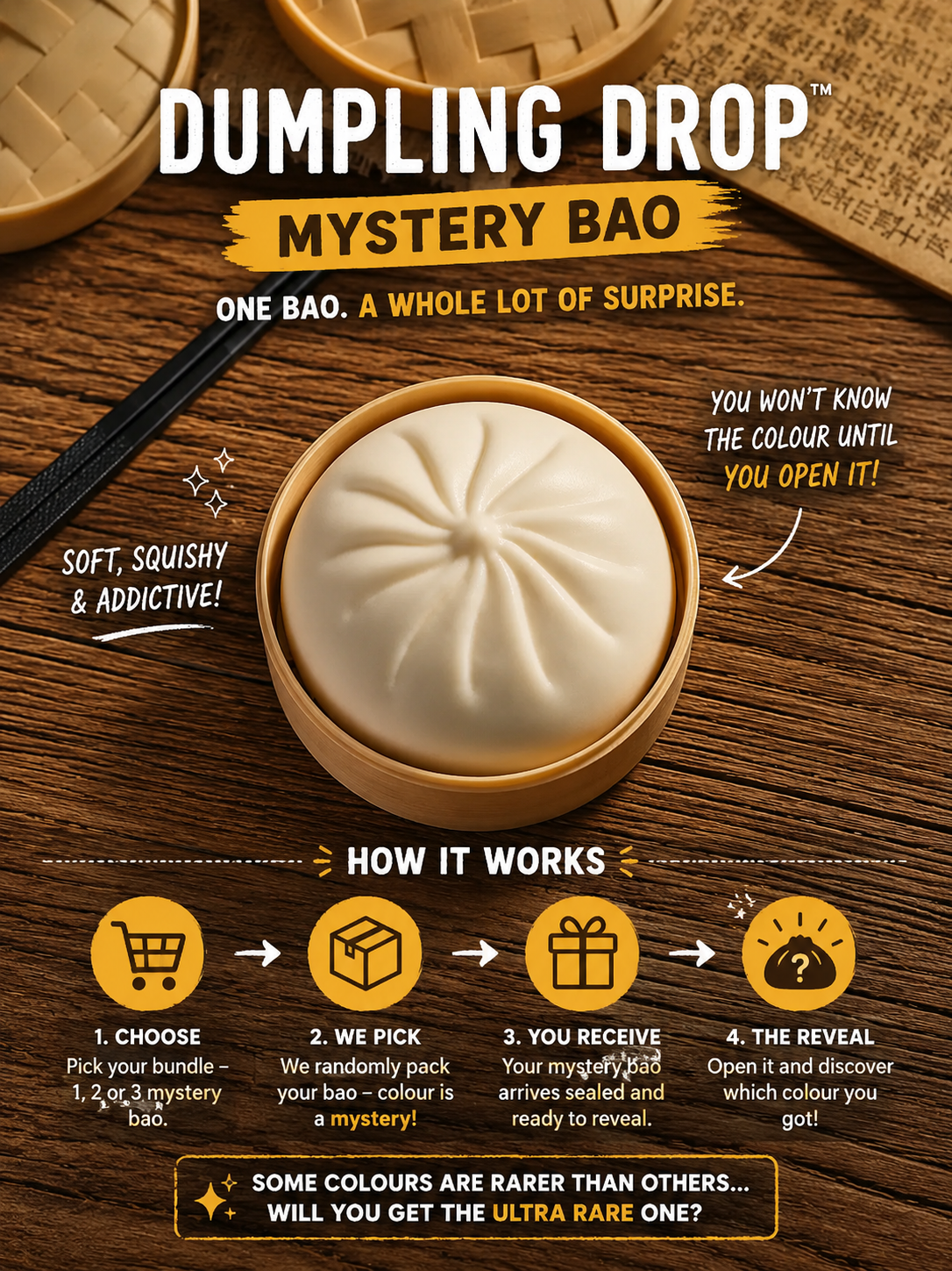 Dumpling Drop™ - Mystery Bao