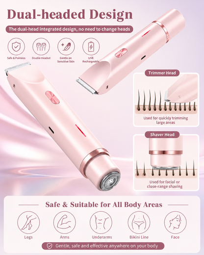 SilkSwipe™ | 2-in-1 Precision Shaver