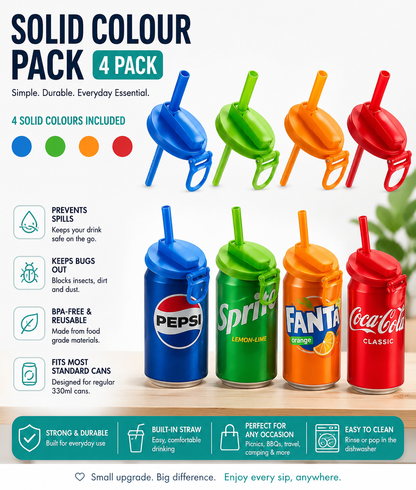 SipShield™ Leak-Proof Can Lid