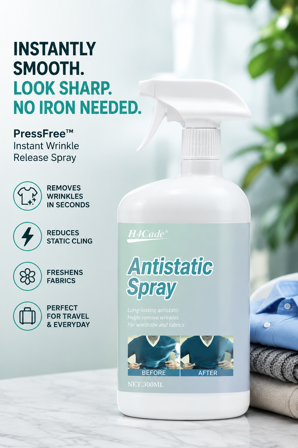 PressFree™ Instant Wrinkle Release Spray