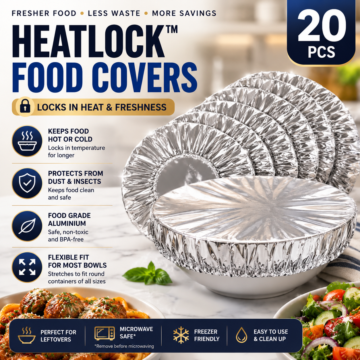 HeatLock™ Food Covers