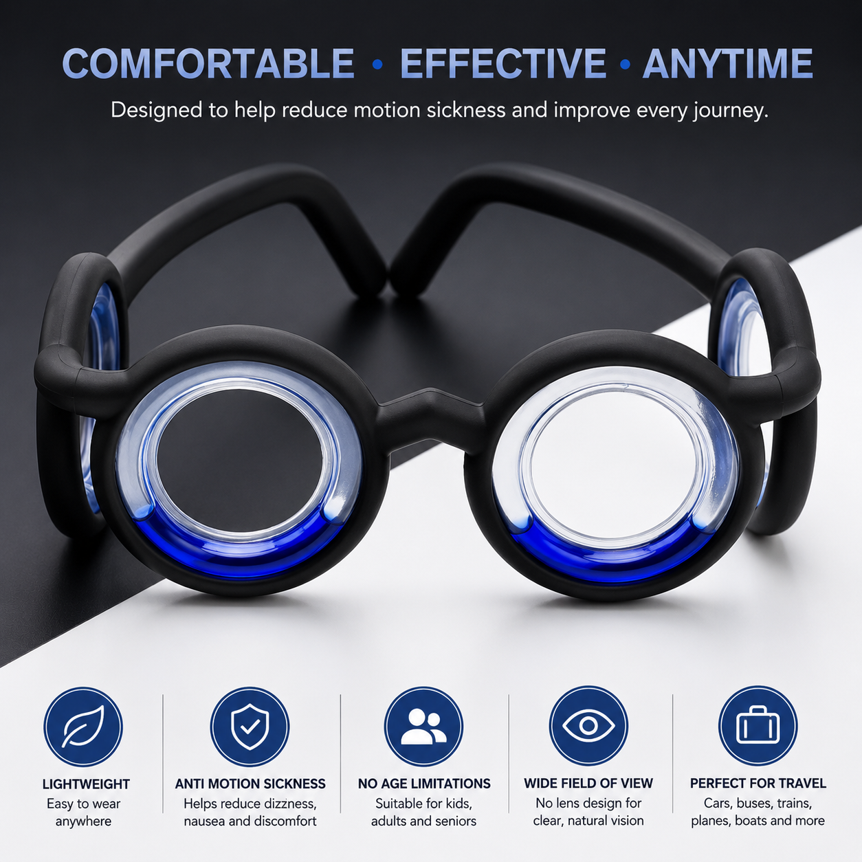 MotionClear™ Travel Glasses