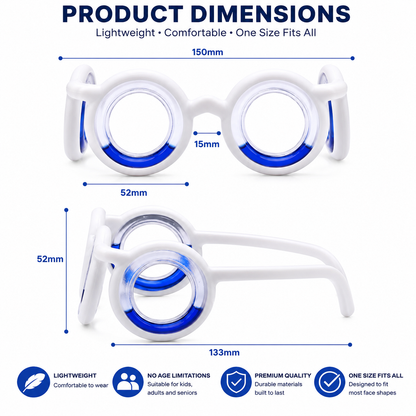MotionClear™ Travel Glasses