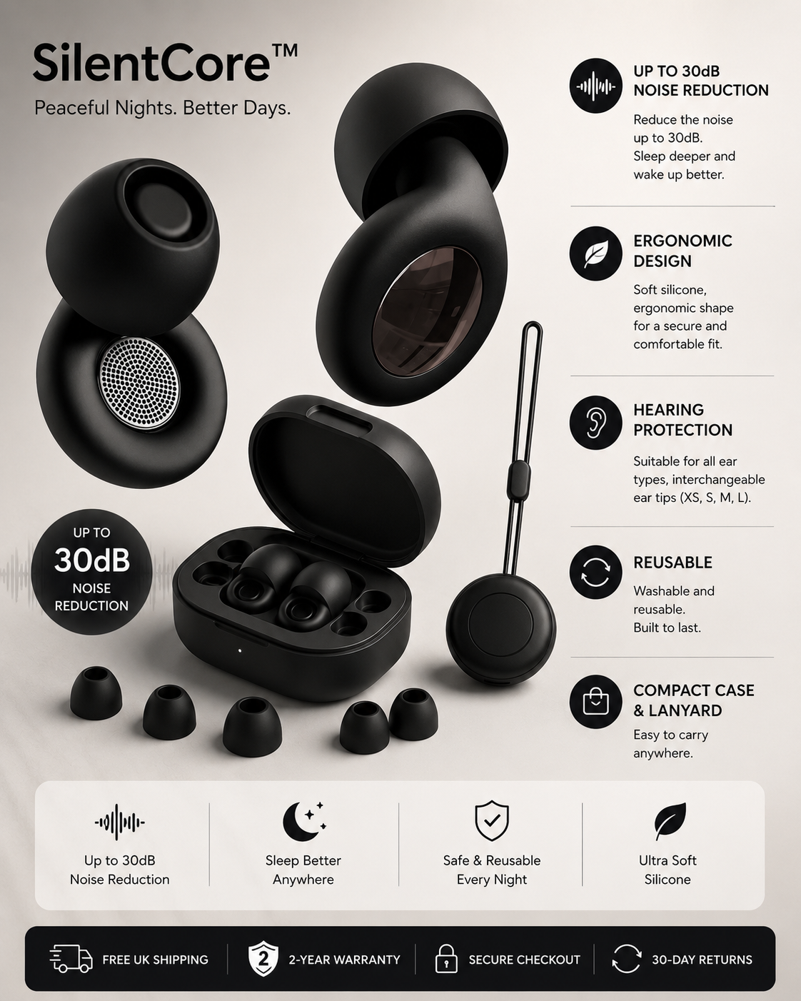 SilentCore™ Earplugs