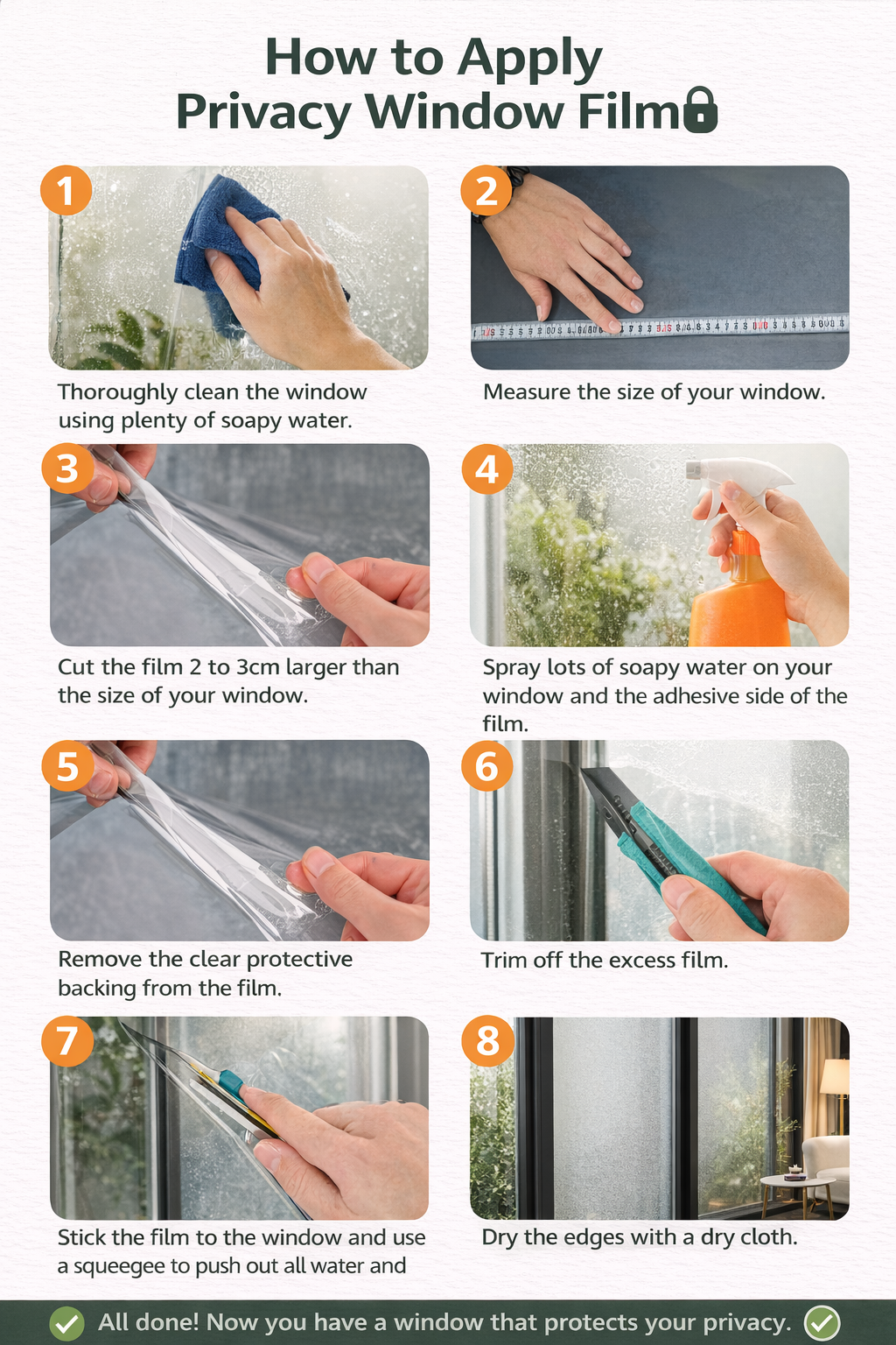 ClearShield™ Privacy Window Film