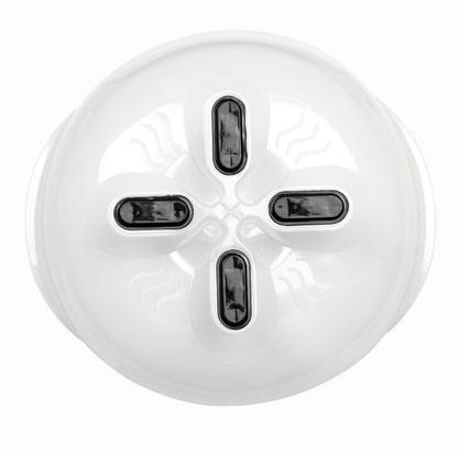 12-Inch Microwave Plate Cover Shield with Magnets