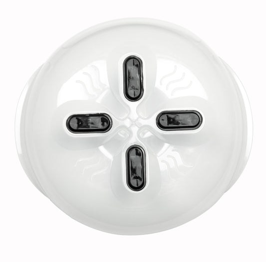 12-Inch Microwave Plate Cover Shield with Magnets