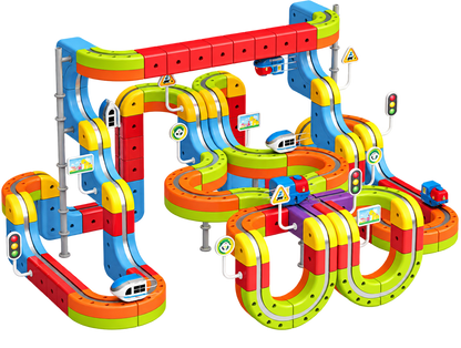 ImaginaRail™ — Tren magnético de construcción