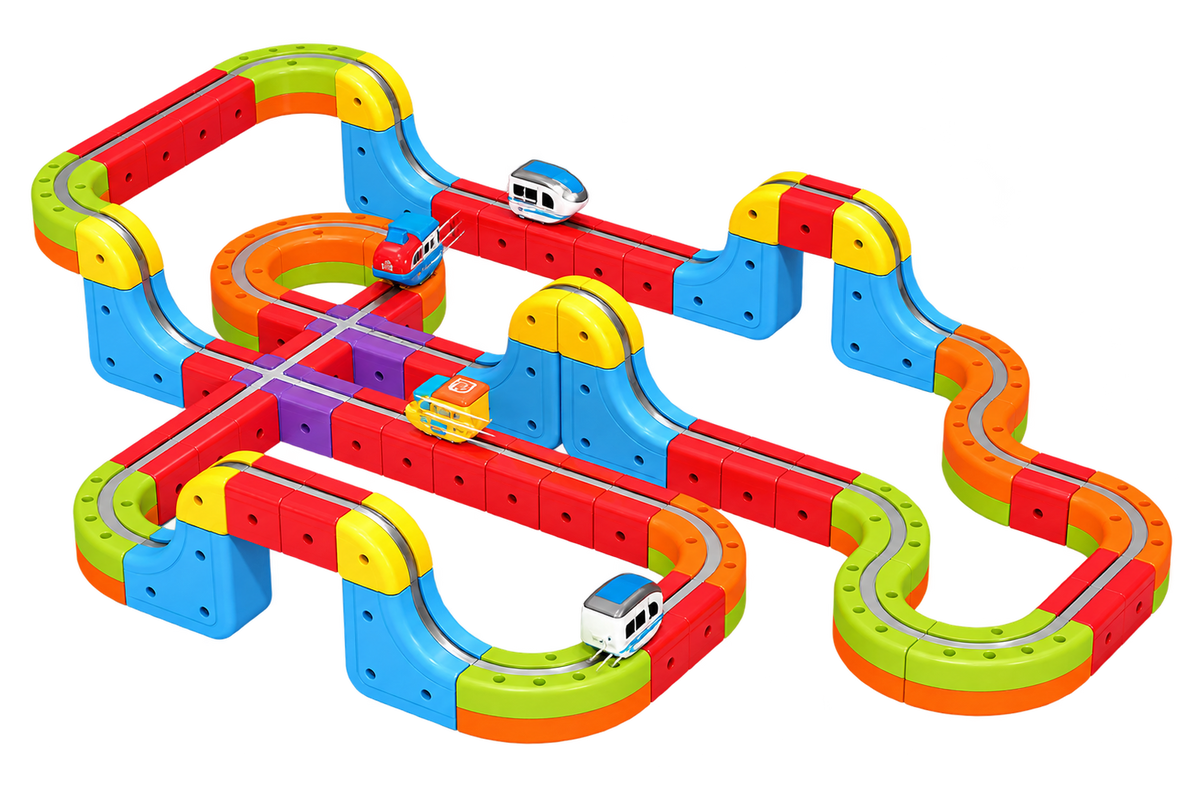 ImaginaRail™ — Tren magnético de construcción