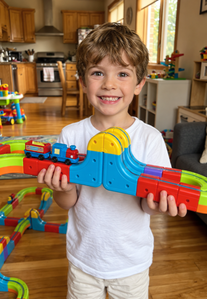 ImaginaRail™ — Tren magnético de construcción