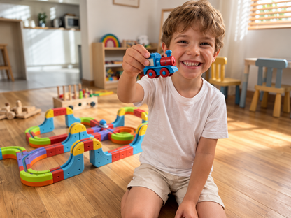 ImaginaRail™ — Tren magnético de construcción