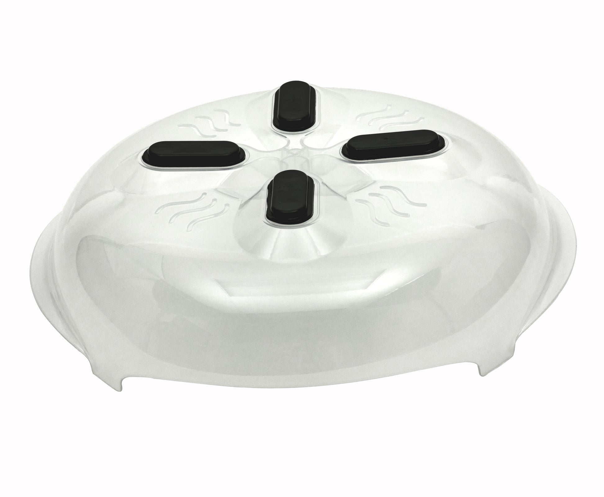 12-Inch Microwave Plate Cover Shield with Magnets