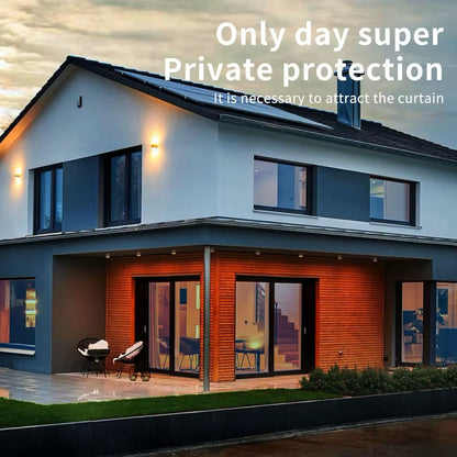 Window Privacy Film One Way Daytime Mirror Tint Treatments UV Heat Control Vinyl Stickers Sun Block Glass Paper Door Covering